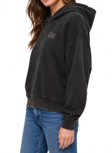Women's Brushed Cotton-Blend Full-Zip Hoodie