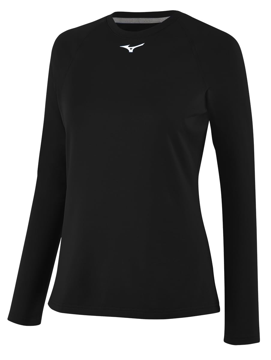 Women's Fleece-Lined Crewneck Compression Top