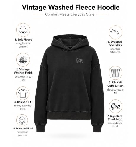 Women's Brushed Cotton-Blend Full-Zip Hoodie