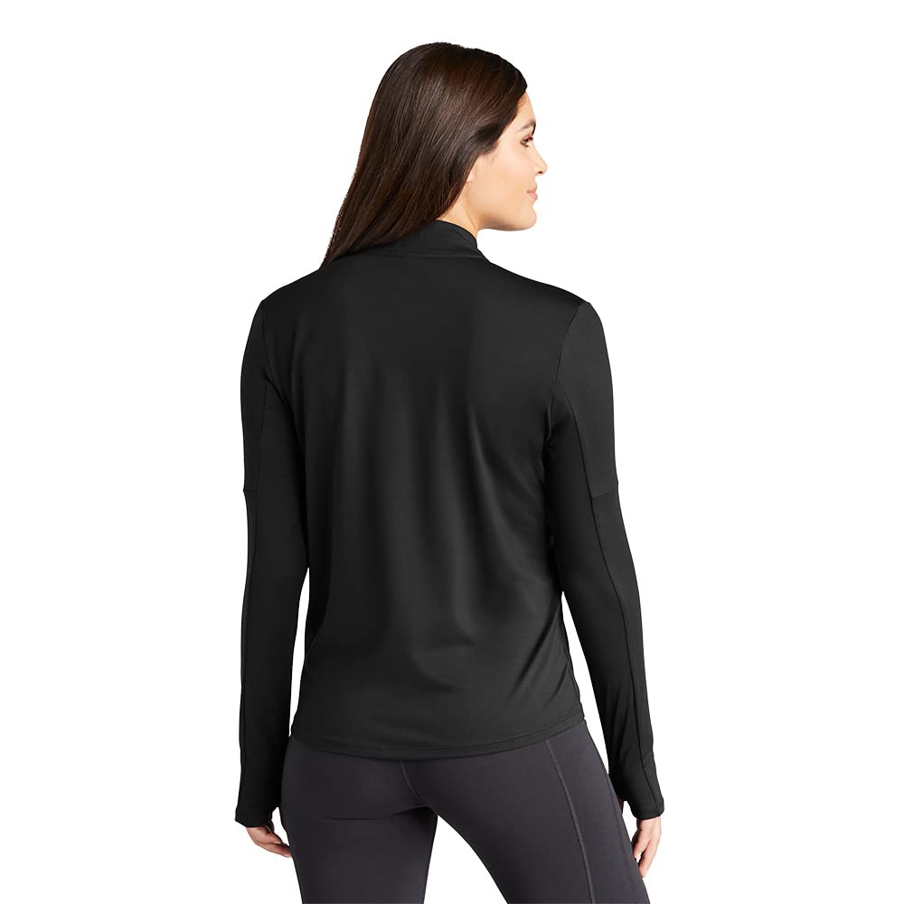 Women's Moisture-Wicking Half-Zip Running Top