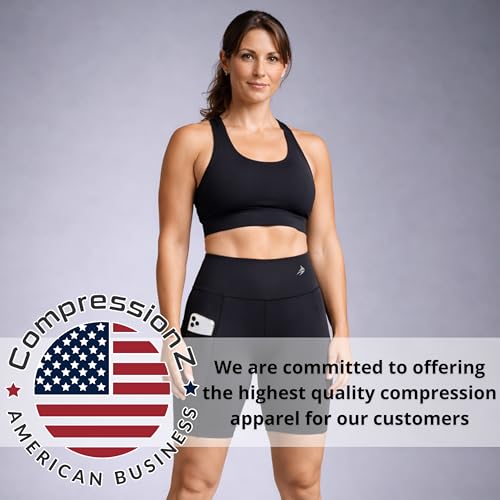 Women's Stretch Compression Bike Shorts