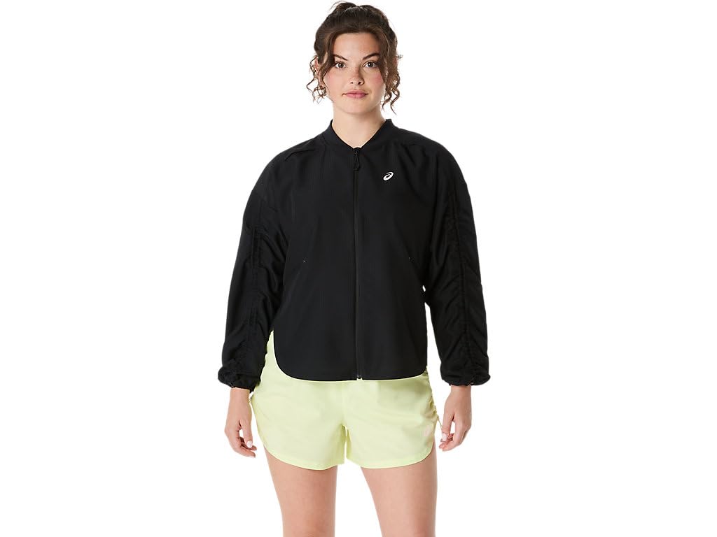 Women's Packable Running Jacket with Adjustable Arms