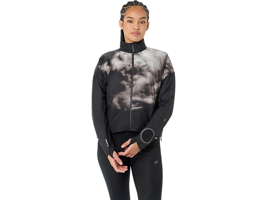 Women's Insulated Running Jacket with Stash Bag