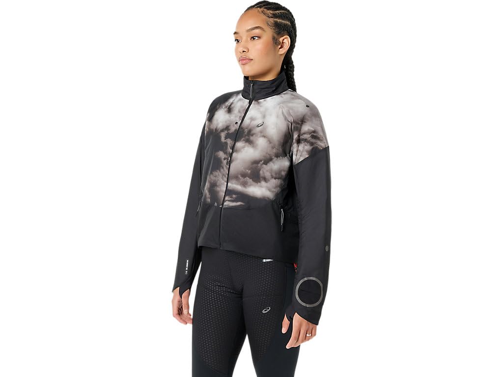 Women's Insulated Running Jacket with Stash Bag