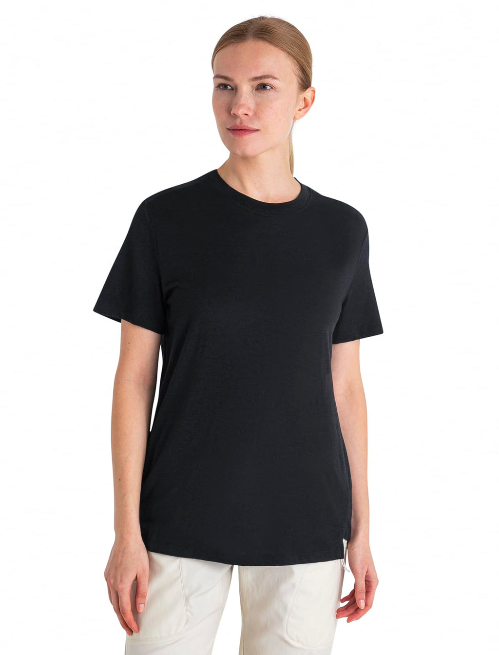 Women's Relaxed Merino Wool Short-Sleeve Tee