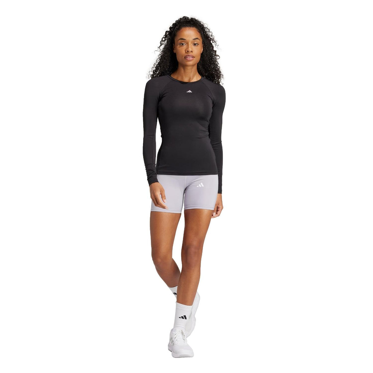 Women's Close-Fit Crewneck Long-Sleeve Training Top