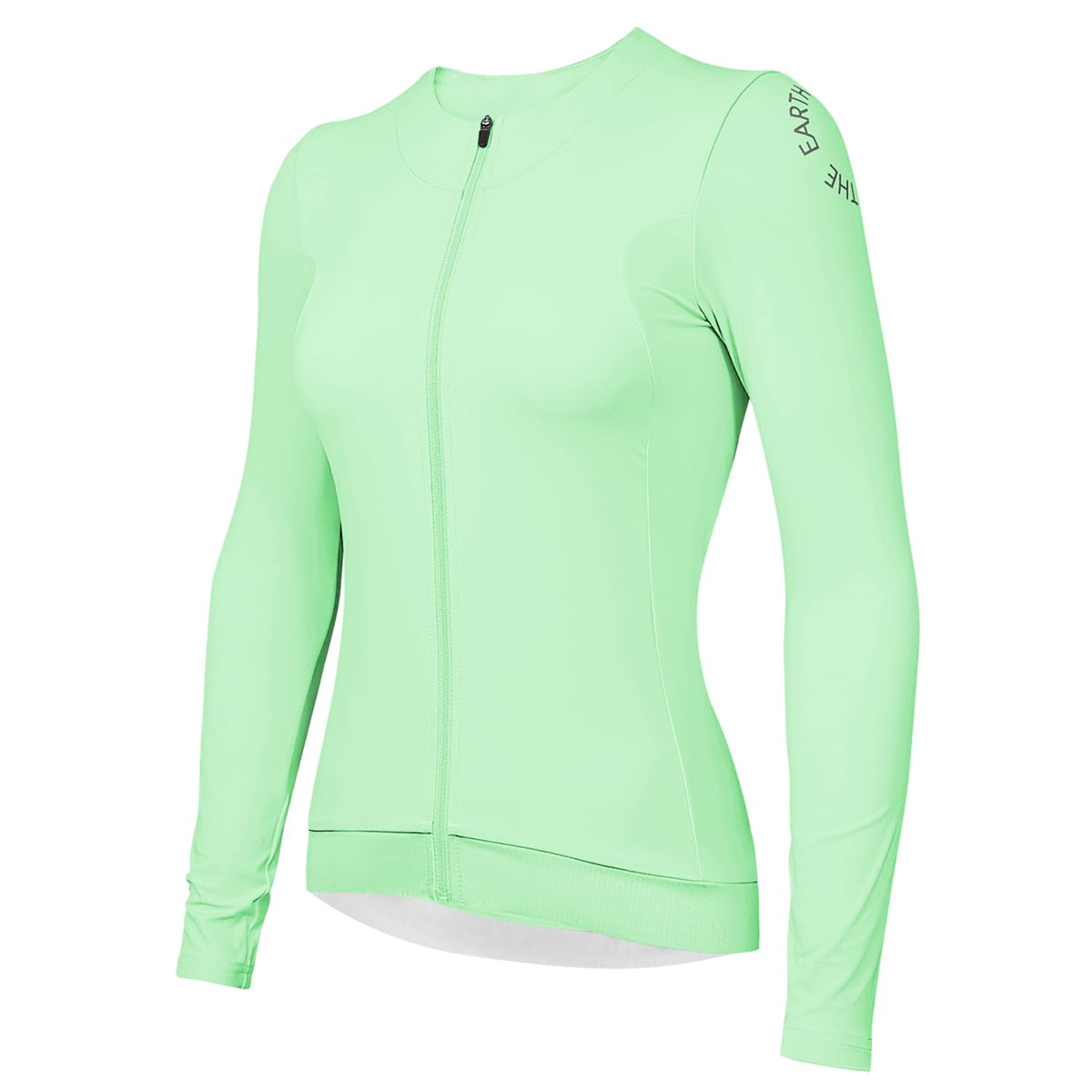 Women's Thermal Long-Sleeve Cycling Top with Rear Pockets