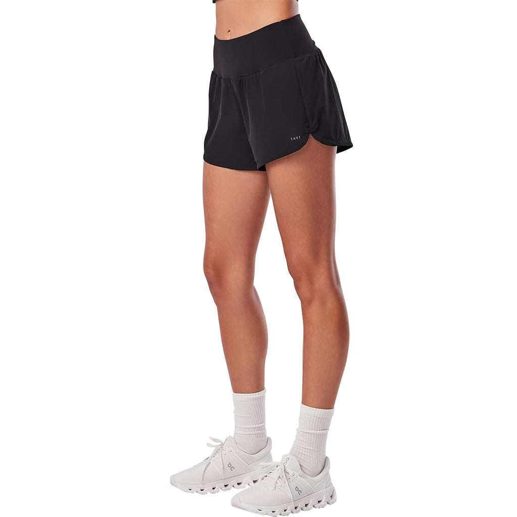 Women's Lightweight Athletic Shorts with Hidden Pocket
