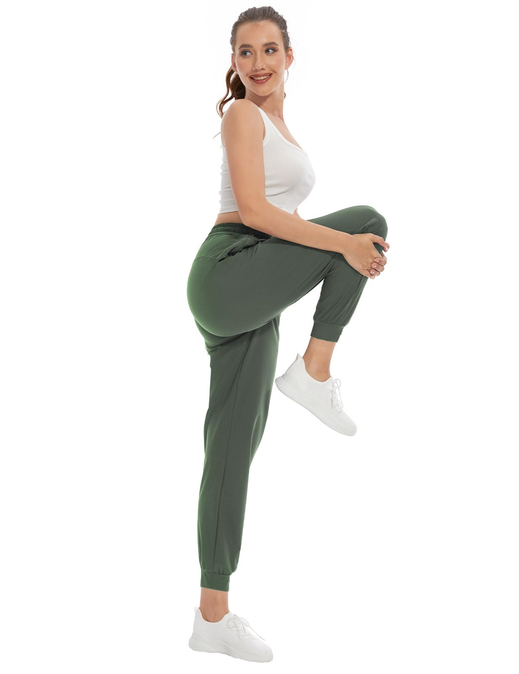 Women's Lightweight Joggers with Zip Pockets