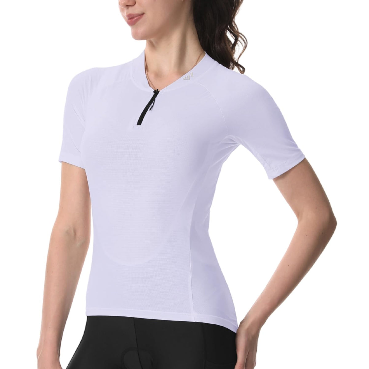 Women's Long-Sleeve Cycling Jersey with Four Rear Pockets