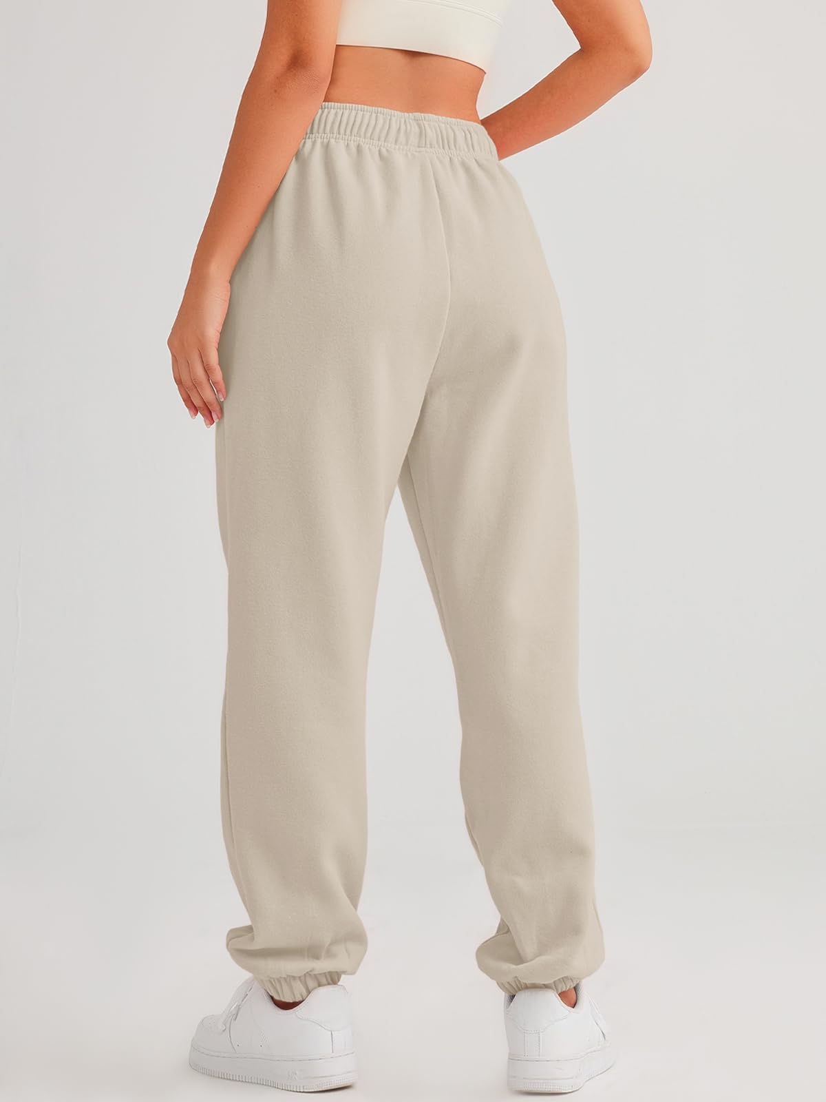 Women's High-Waist Fleece-Lined Joggers