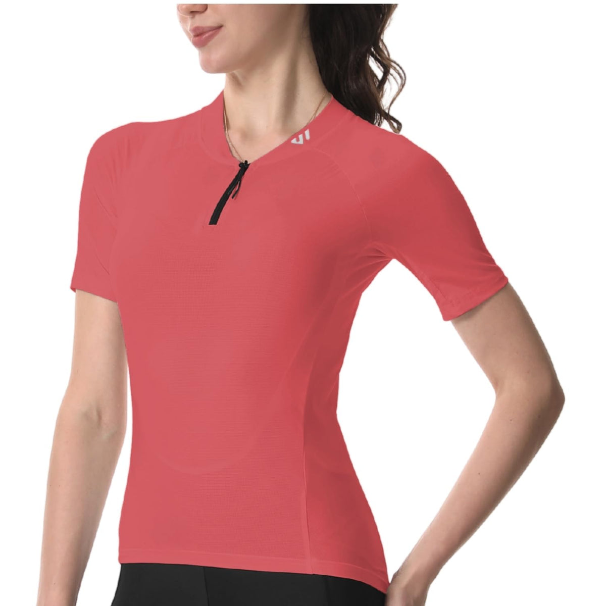 Women's Long-Sleeve Cycling Jersey with Four Rear Pockets