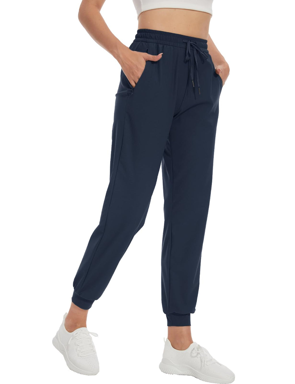 Women's Lightweight Joggers with Zip Pockets