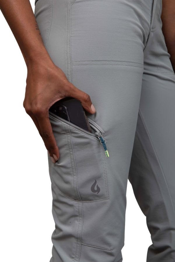 Women's Hiking Pants with Extended Access Zipper