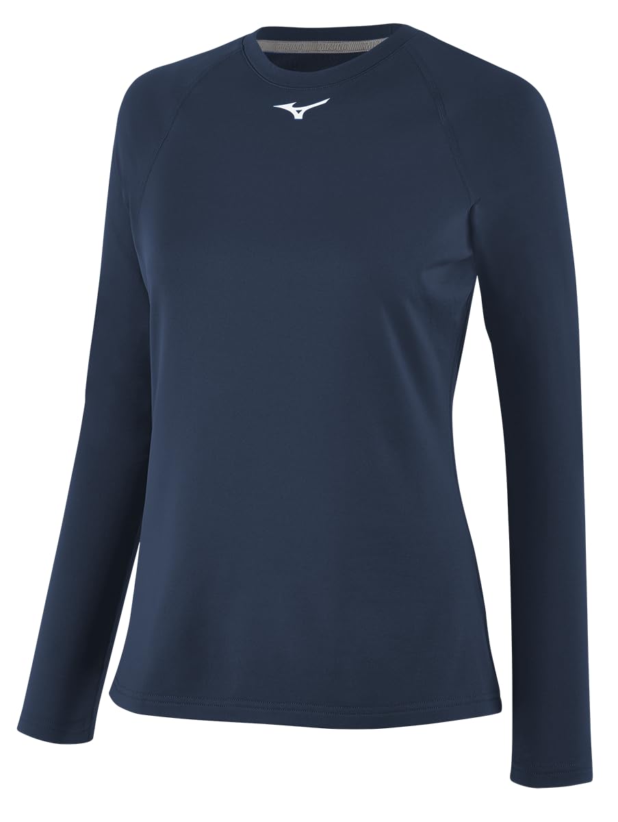 Women's Fleece-Lined Crewneck Compression Top