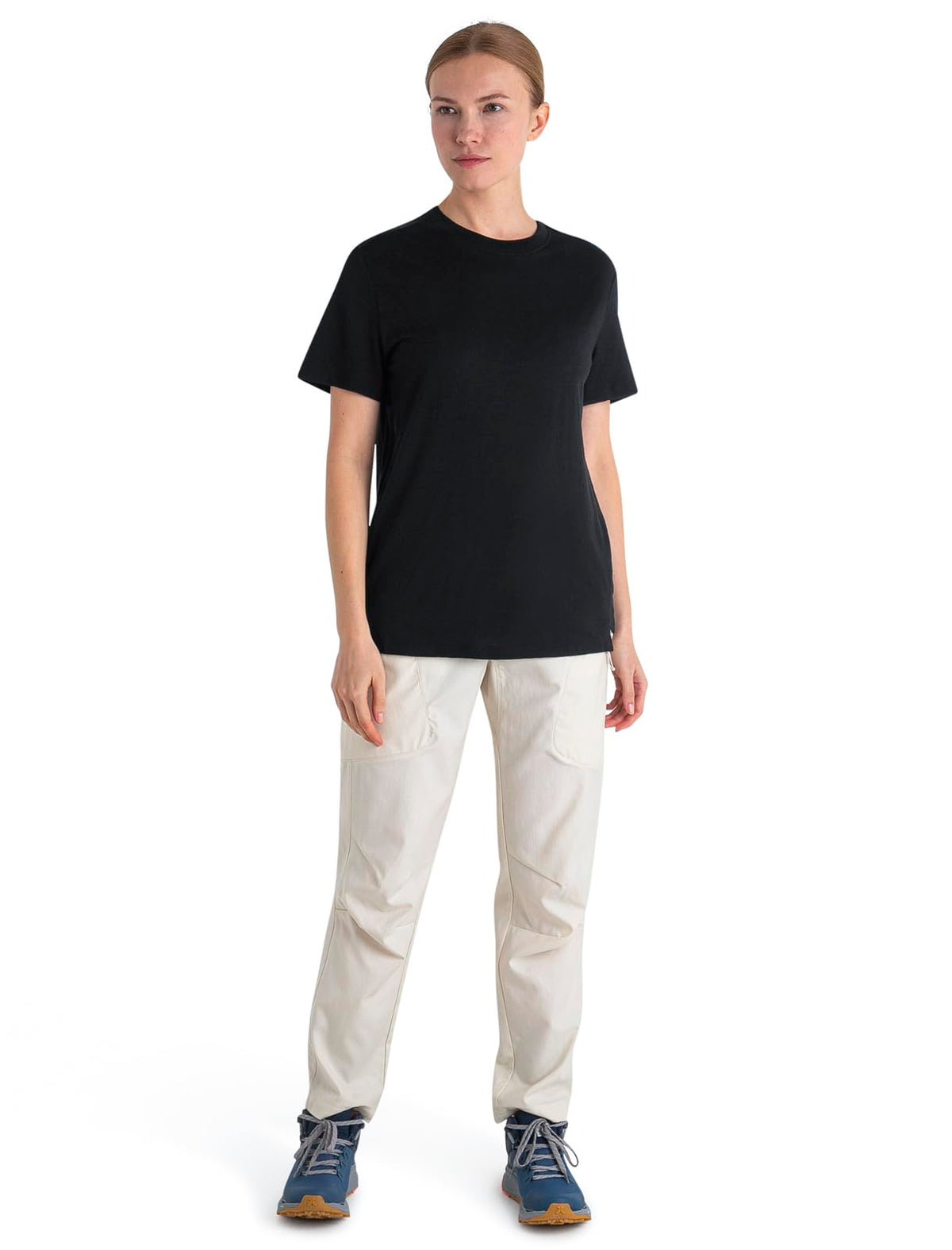 Women's Relaxed Merino Wool Short-Sleeve Tee