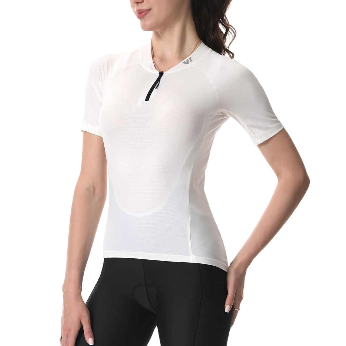 Women's Long-Sleeve Cycling Jersey with Four Rear Pockets