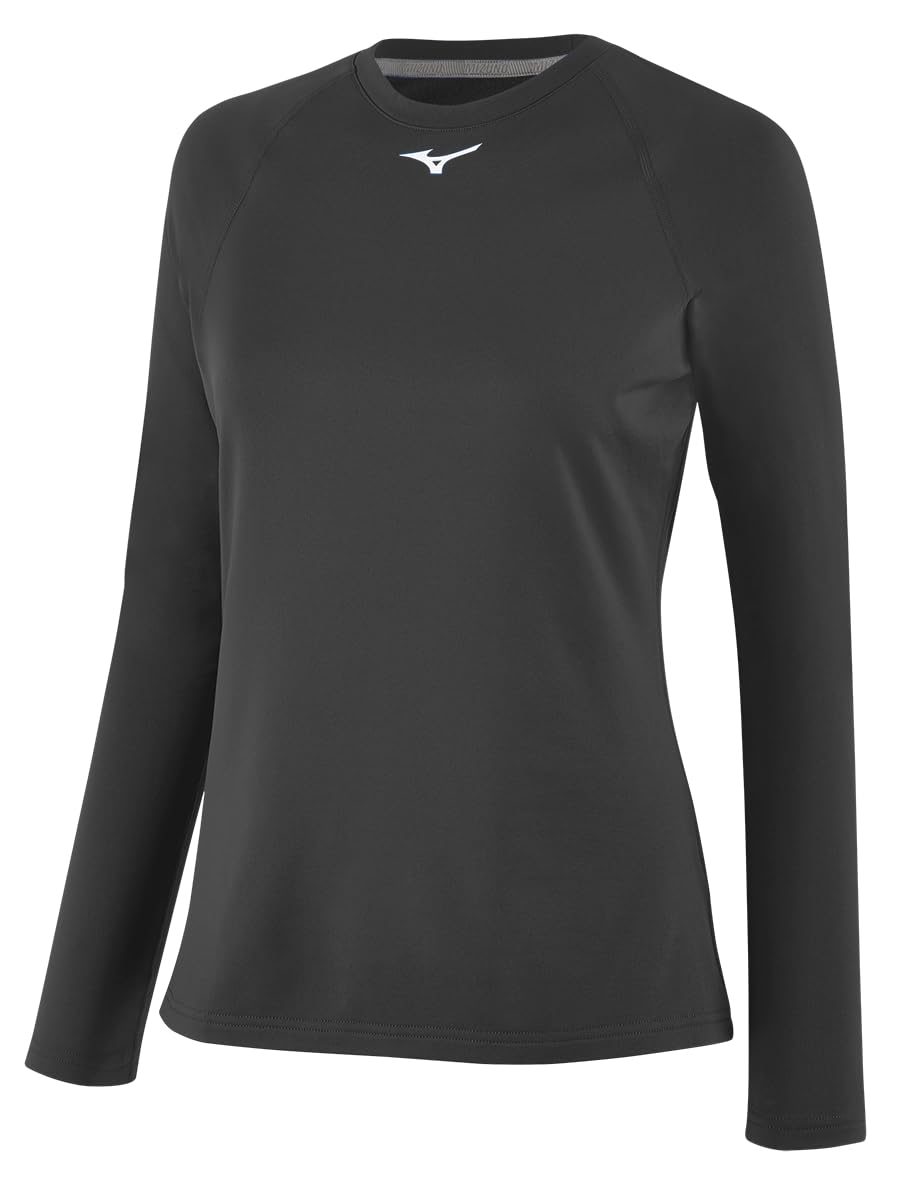Women's Fleece-Lined Crewneck Compression Top