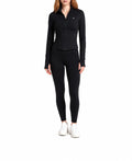 Women's Full-Zip Jacket and High-Waist Leggings Set