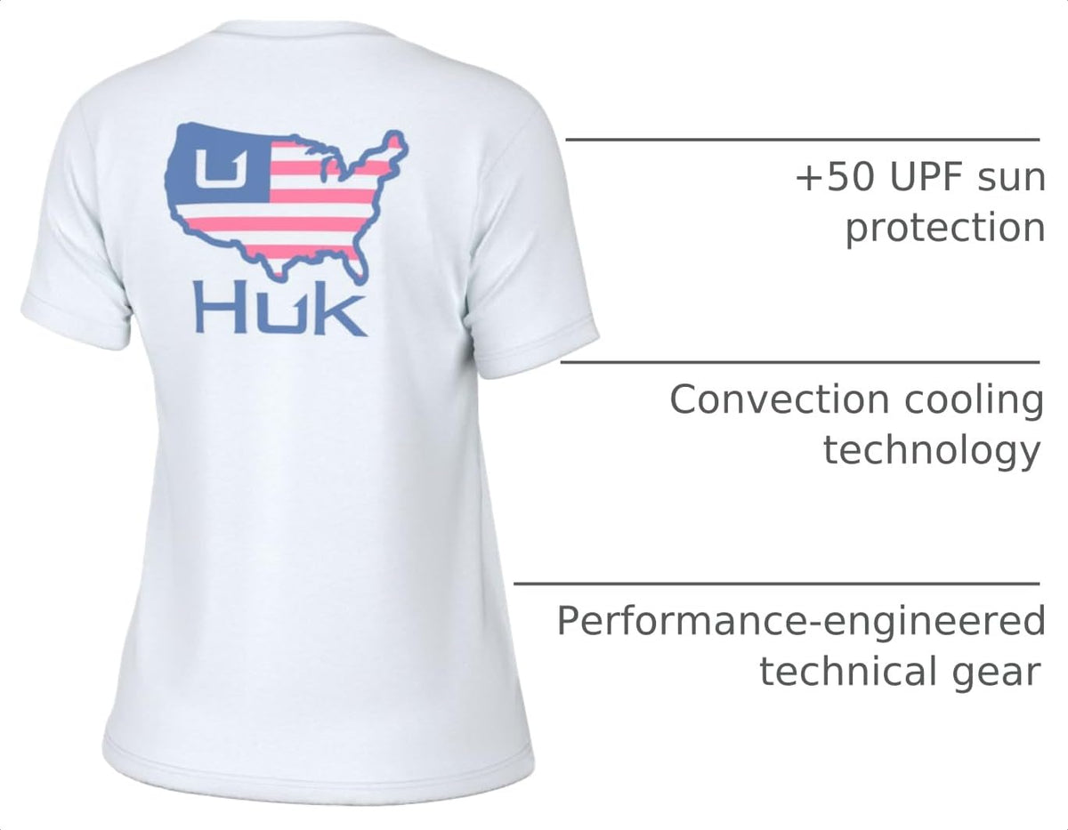 Women's Short-Sleeve Fishing Performance Tee