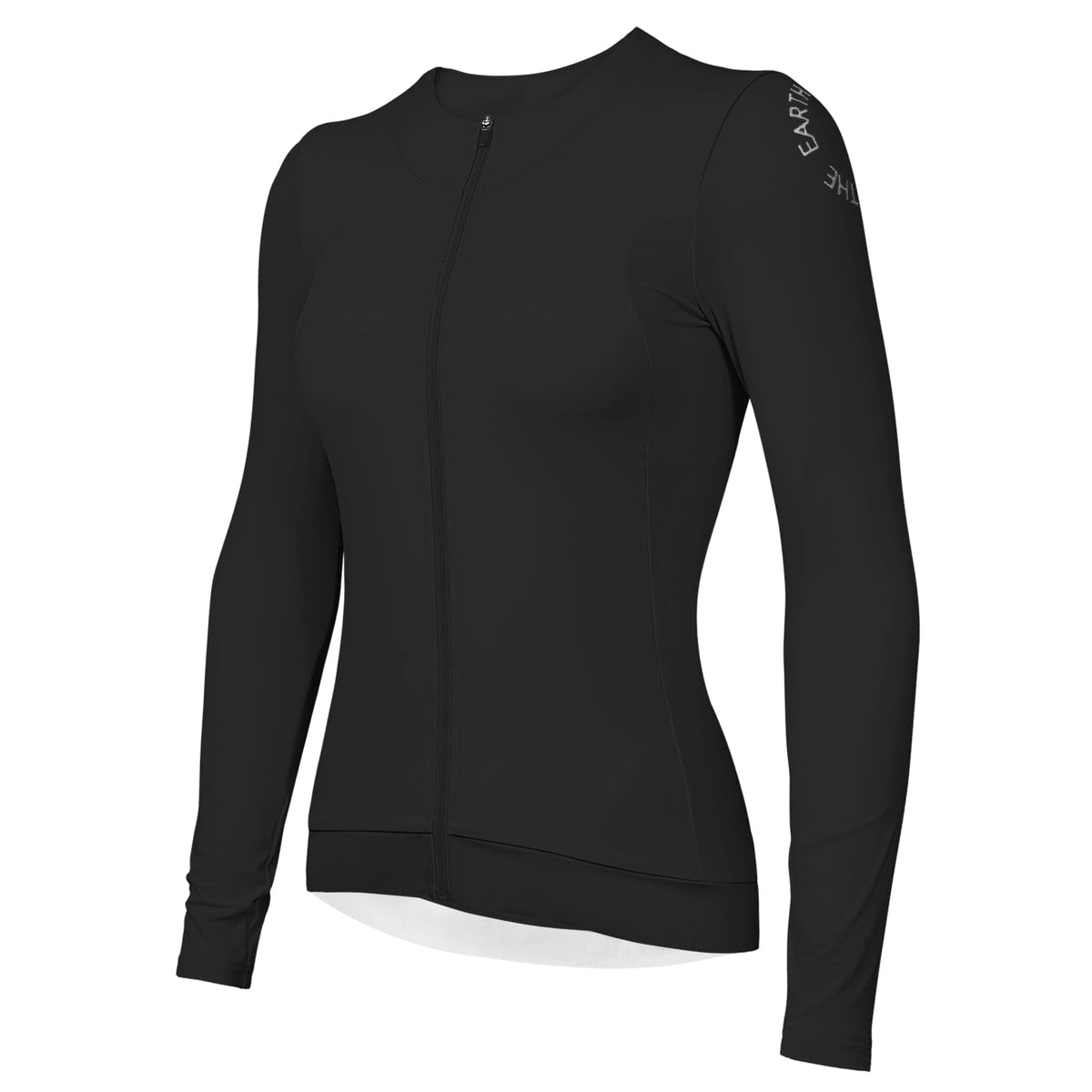 Women's Thermal Long-Sleeve Cycling Top with Rear Pockets