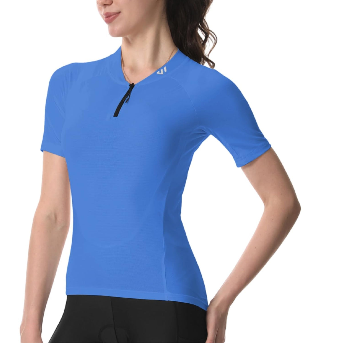 Women's Long-Sleeve Cycling Jersey with Four Rear Pockets