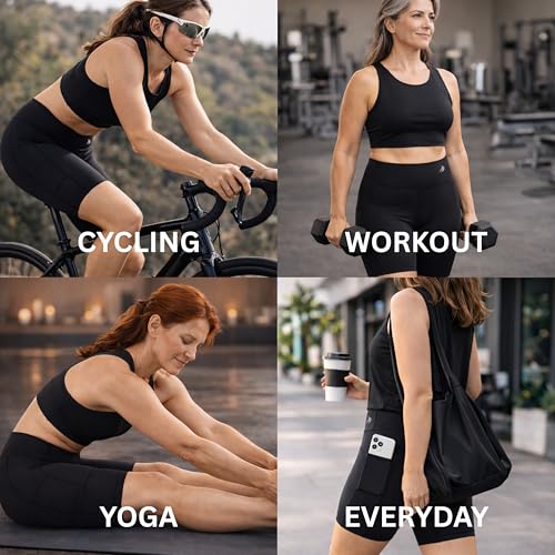 Women's Stretch Compression Bike Shorts