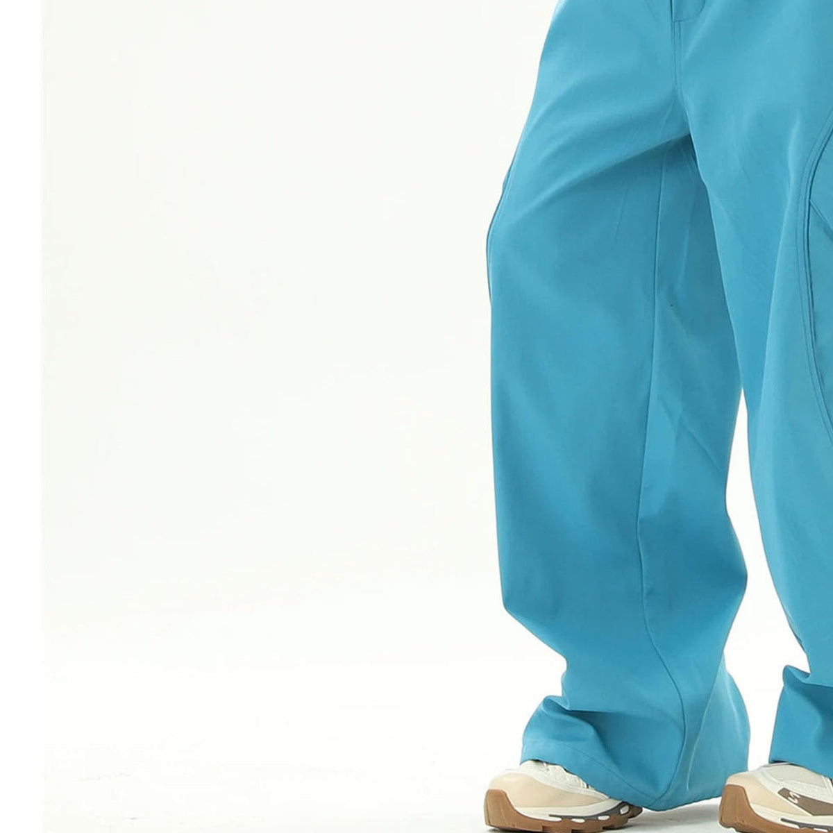 Relaxed Elastic-Waist Outdoor Trousers