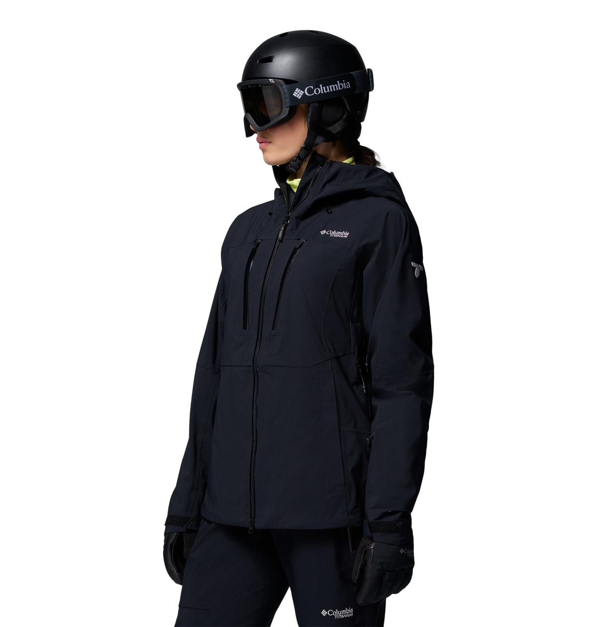 Women's Three-Layer Hooded Waterproof Shell
