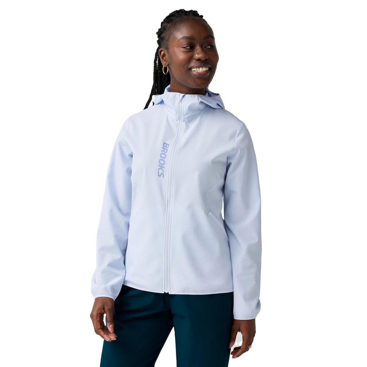 Women's Stretch Running Jacket with Ventilation and Pockets