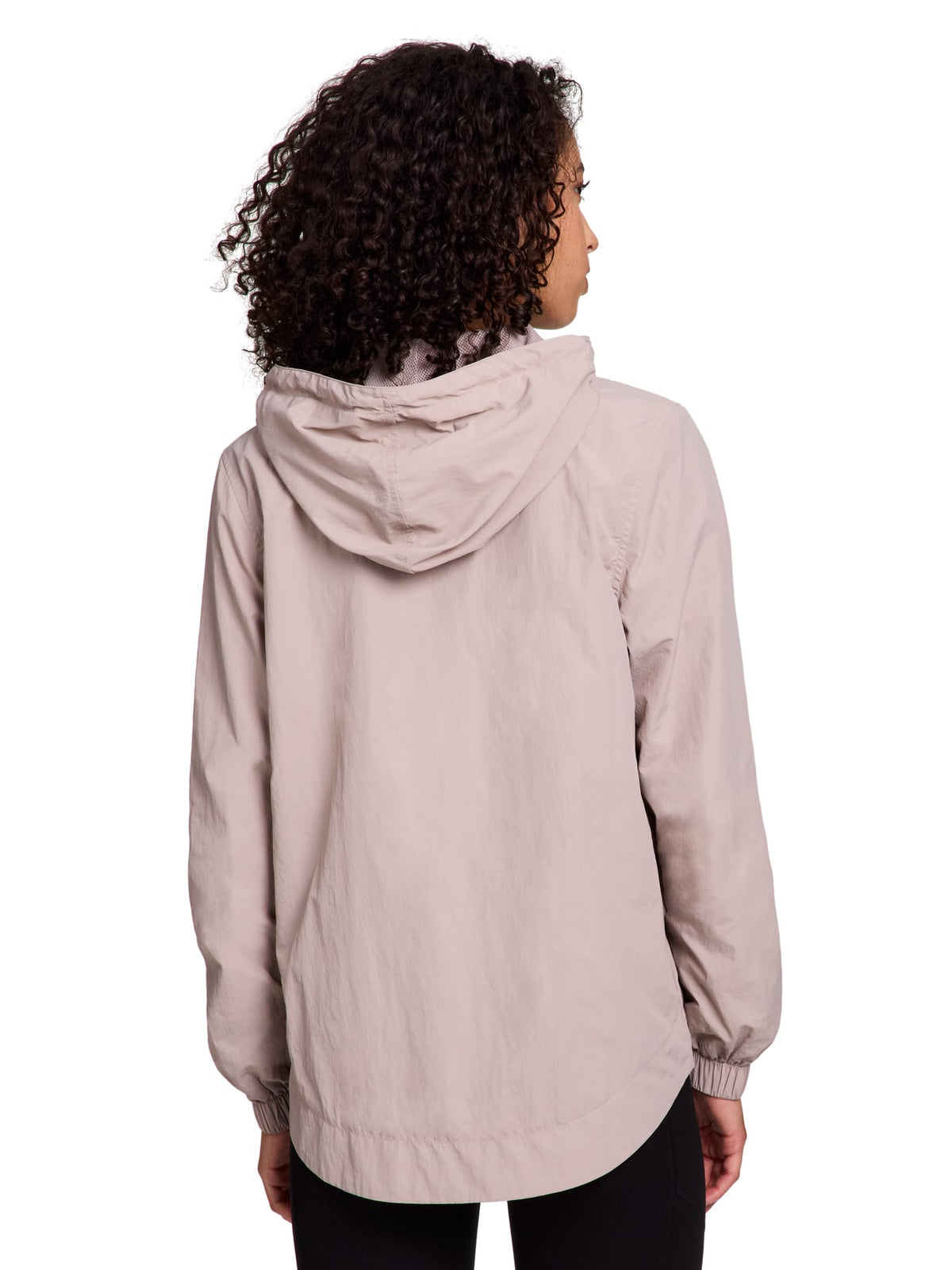 Women's Windbreaker with Adjustable Hood