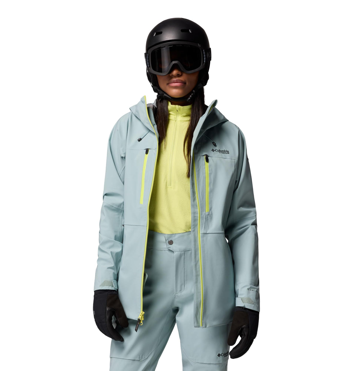 Women's Three-Layer Hooded Waterproof Shell