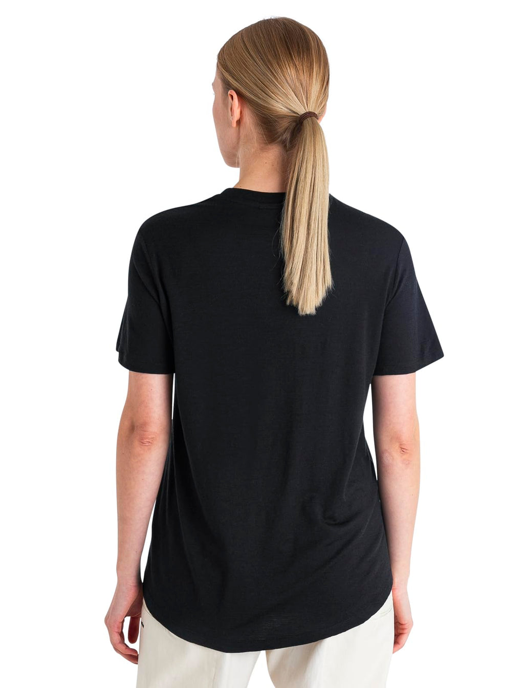Women's Relaxed Merino Wool Short-Sleeve Tee