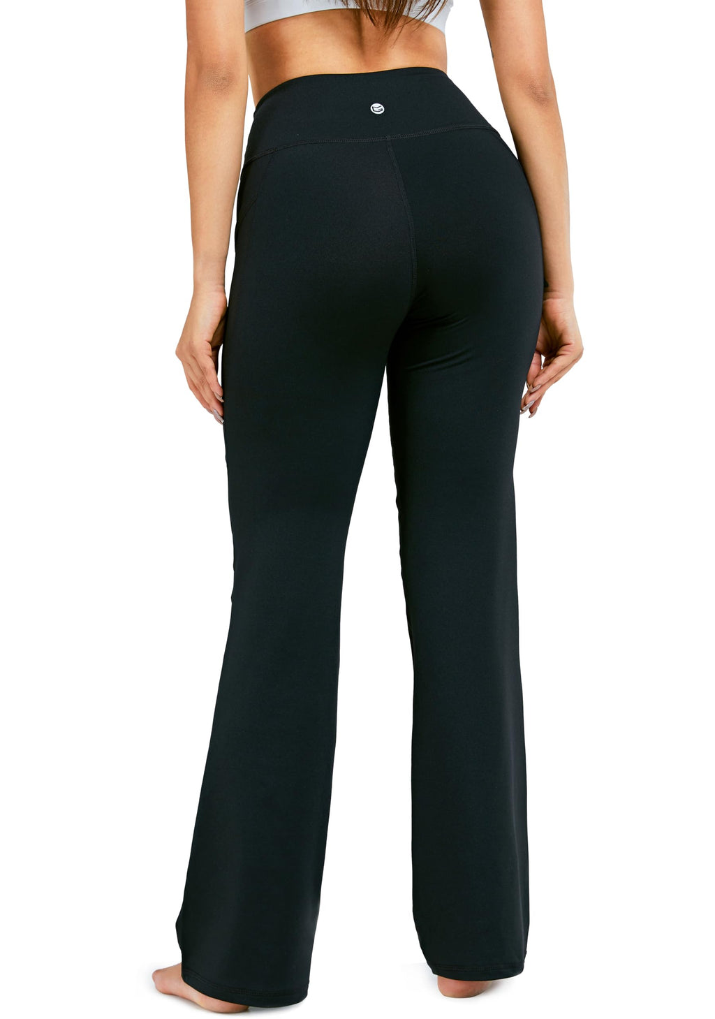 Women's Bootcut Yoga Pants with Side Pockets