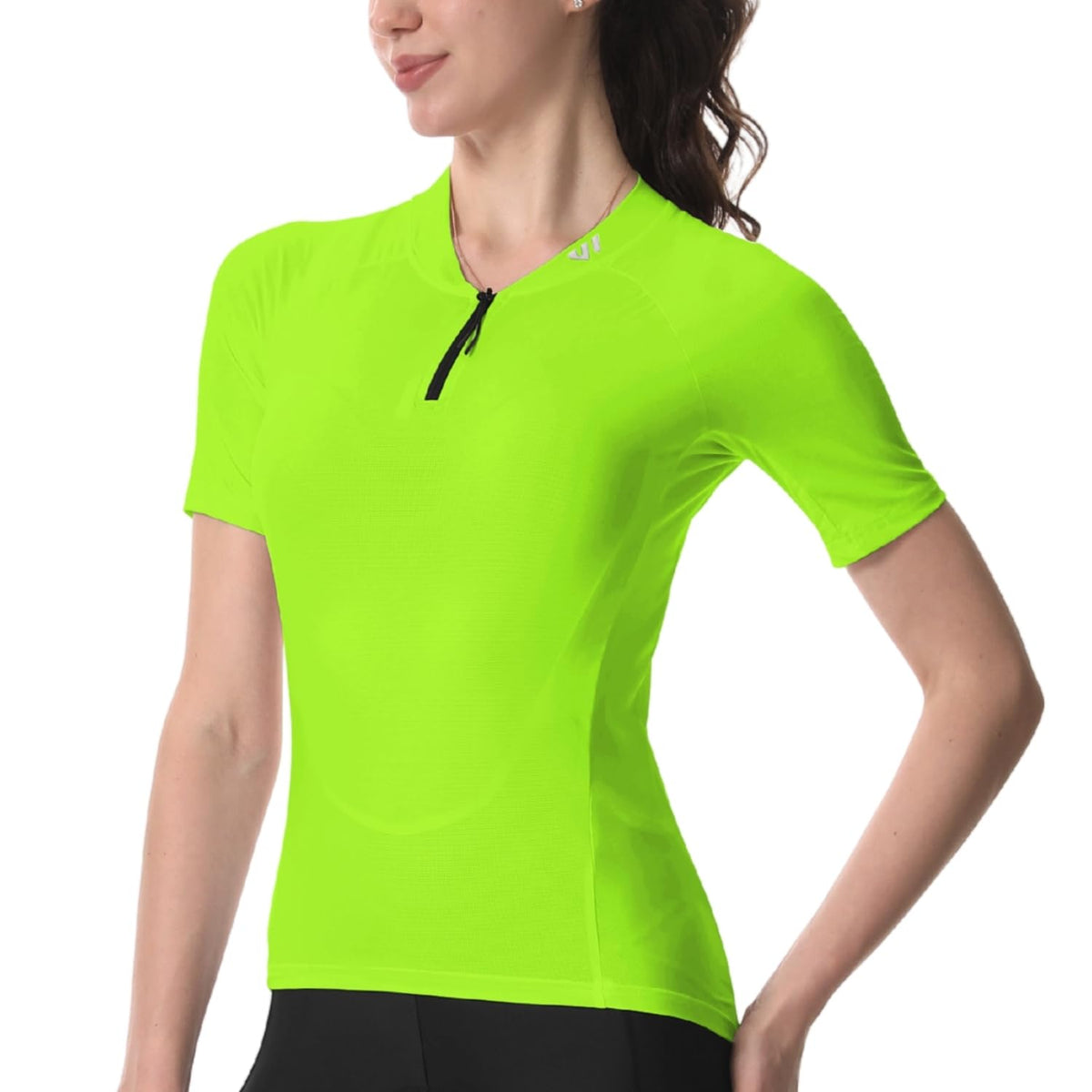 Women's Long-Sleeve Cycling Jersey with Four Rear Pockets