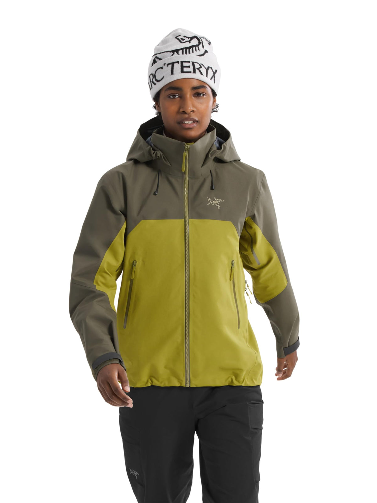 Women's Waterproof Alpine Shell with Helmet-Compatible Hood