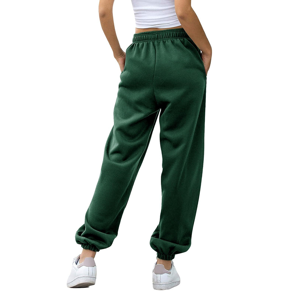 Women's Relaxed Drawstring Joggers with Pockets