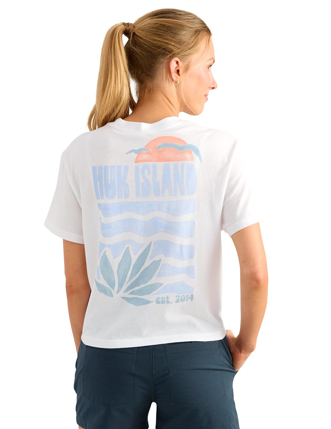 Women's Short-Sleeve Fishing Performance Tee