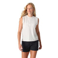 Women's Relaxed Stretch Tank with Split Hem