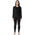 Women's Stretch Fleece-Lined Thermal Underwear Set