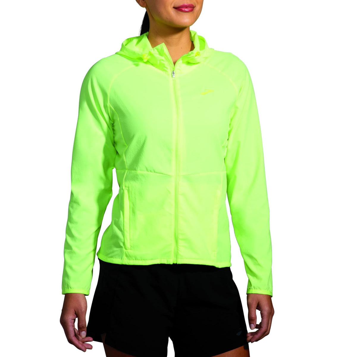 Women's Stretch Running Jacket with Ventilation and Pockets