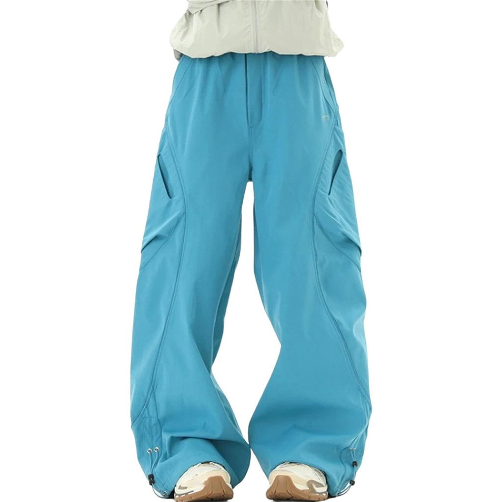 Relaxed Elastic-Waist Outdoor Trousers