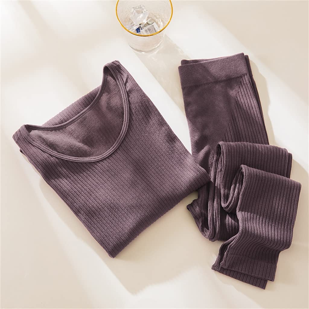 Women's Slim-Fit Fleece-Lined Thermal Underwear