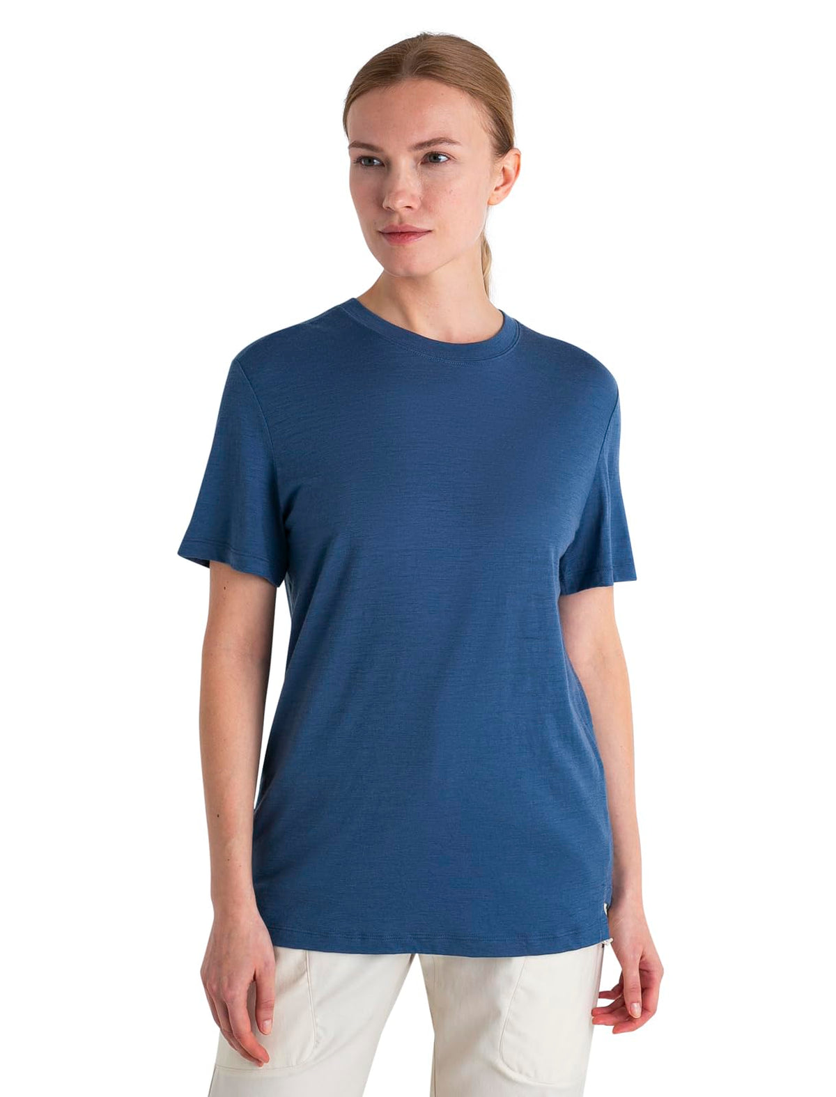 Women's Relaxed Merino Wool Short-Sleeve Tee