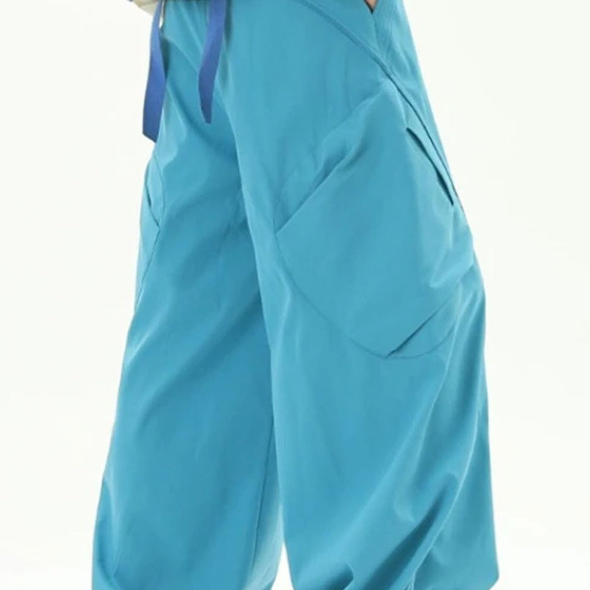 Relaxed Elastic-Waist Outdoor Trousers