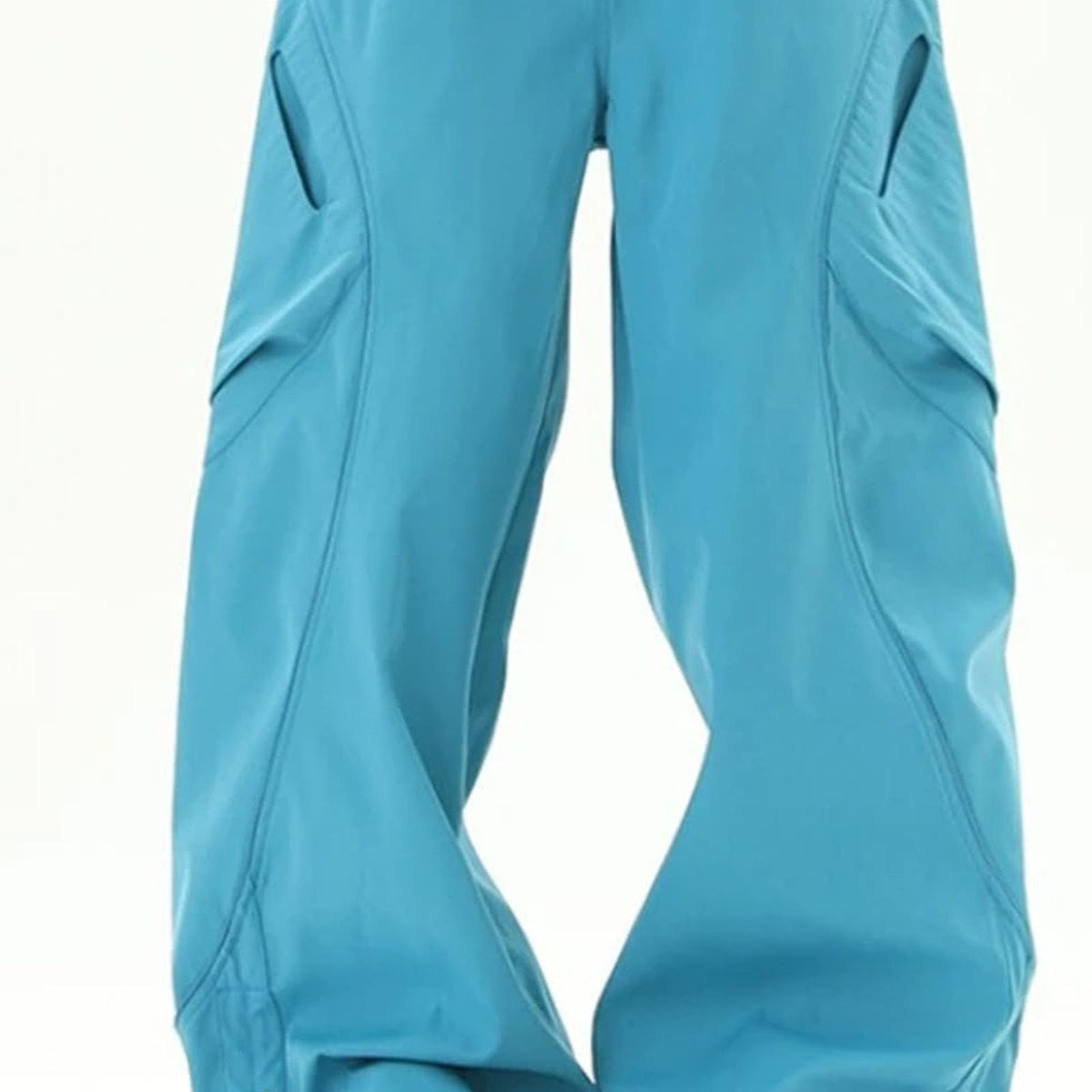 Relaxed Elastic-Waist Outdoor Trousers