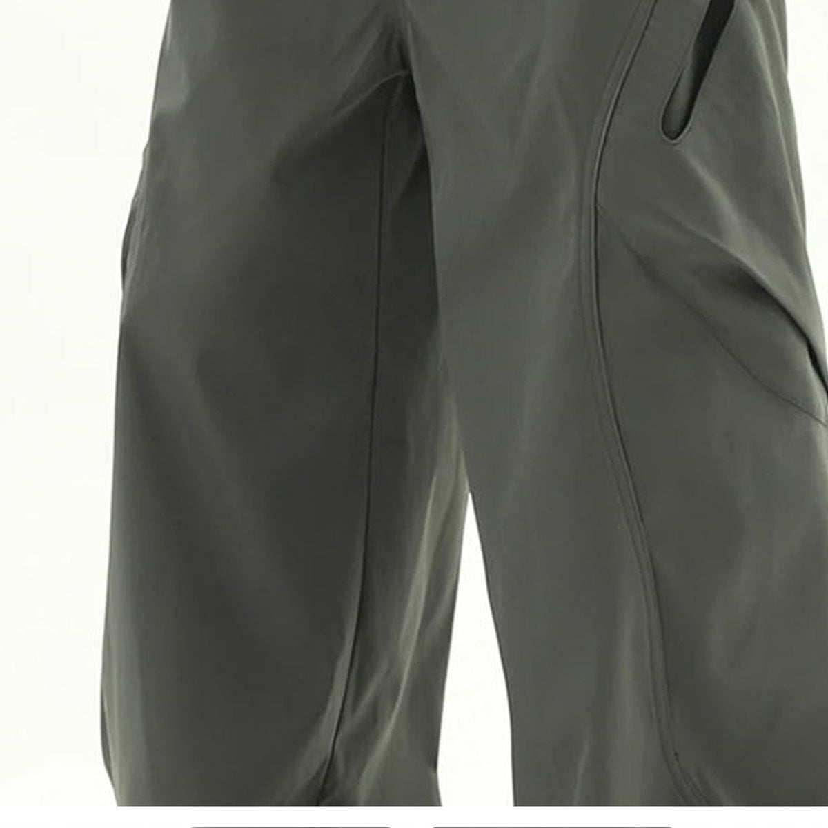 Relaxed Elastic-Waist Outdoor Trousers