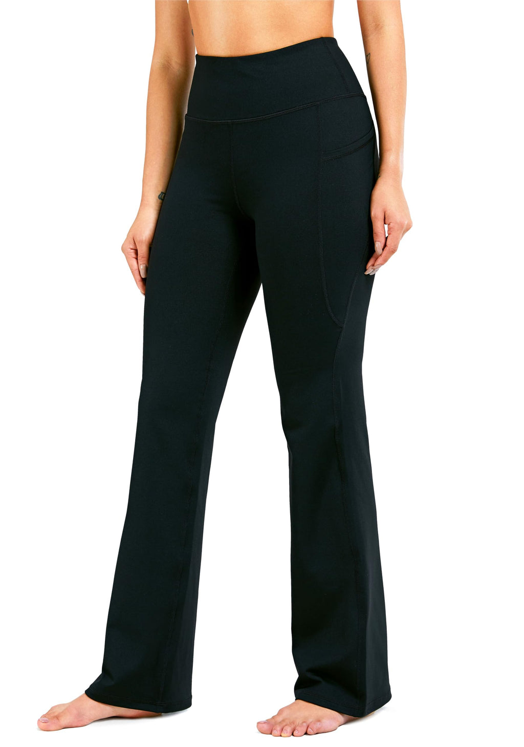 Women's Bootcut Yoga Pants with Side Pockets