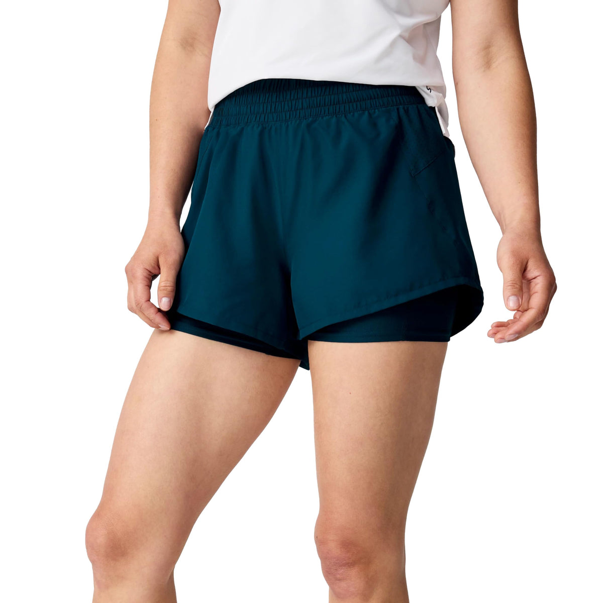 Women's High-Rise Two-in-One Running Shorts