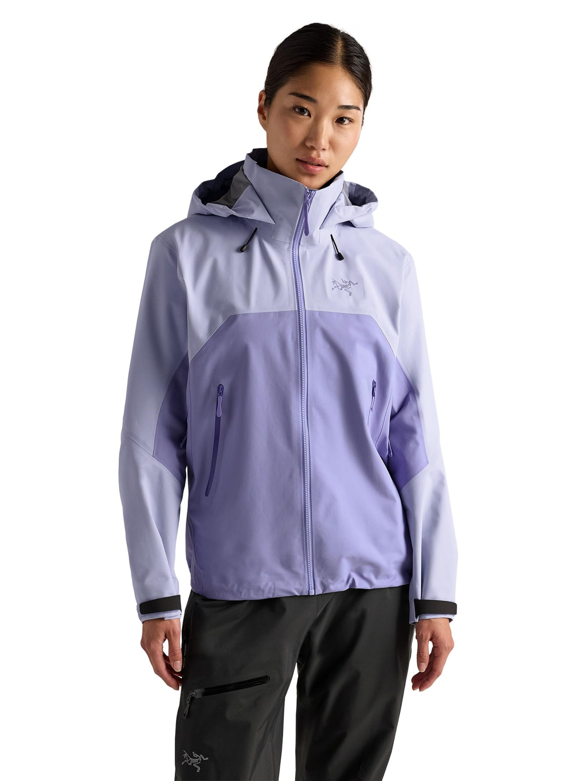 Women's Waterproof Alpine Shell with Helmet-Compatible Hood